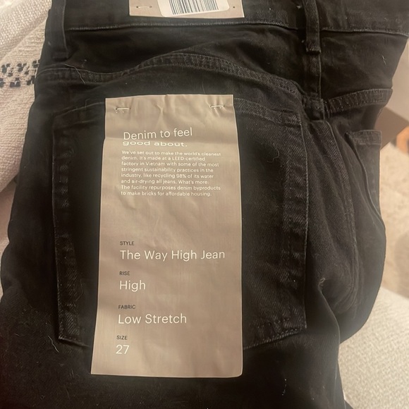 NWT Everlane the way high jean - Picture 8 of 9